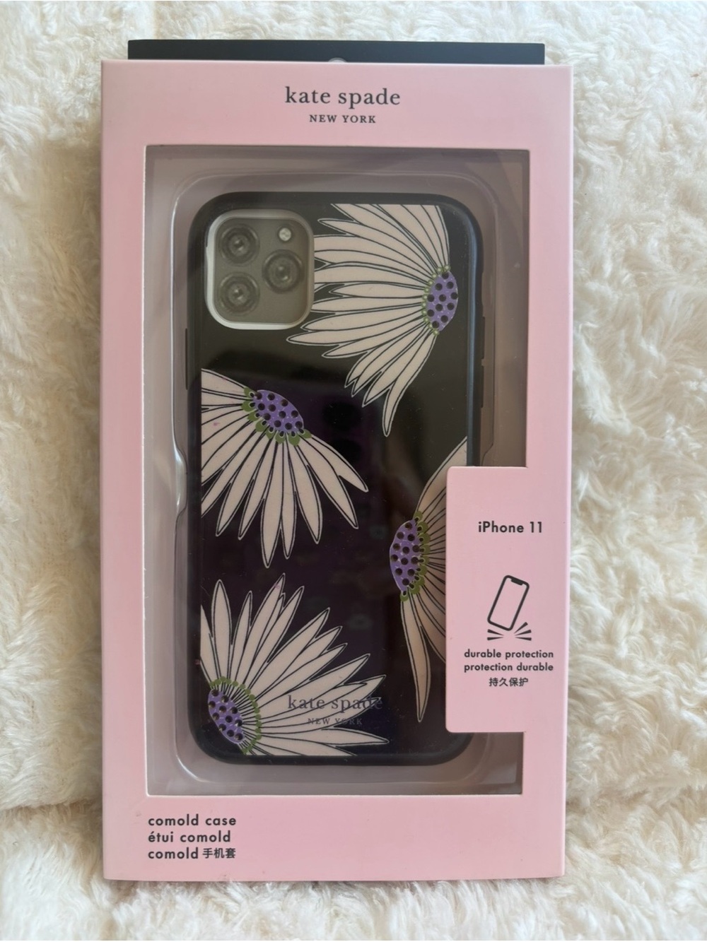 Kate Spade iPhone 11 Case - JEWELED FALLING FLOWER